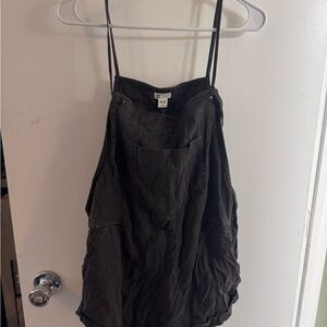 Dark Gray romper with pockets